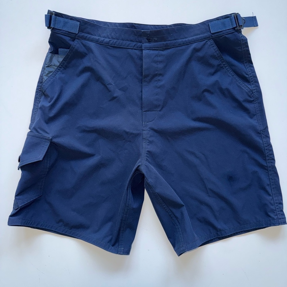 Birdwell Navy Cargo Shorts for Men